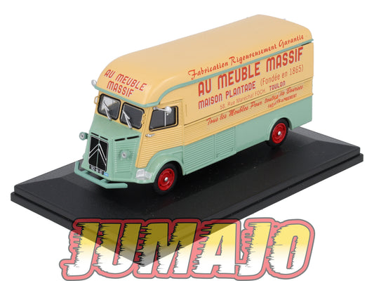 HY49Bis 1/43 ELIGOR Hachette CITROEN Type HZ Châssis long SANS BLISTER 1200kg 1956