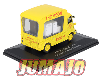 HY4 1/43 ELIGOR Hachette CITROEN Type HZ Carrosserie vitrine THOMSON 1959