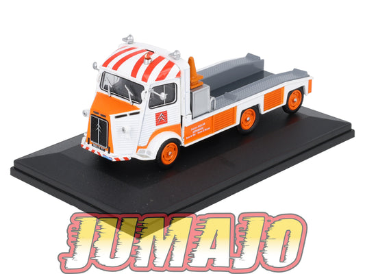 HY50Bis 1/43 ELIGOR Hachette CITROEN Type HZ-IN SANS BLISTER Plateau 6 roues de dépannage  1964