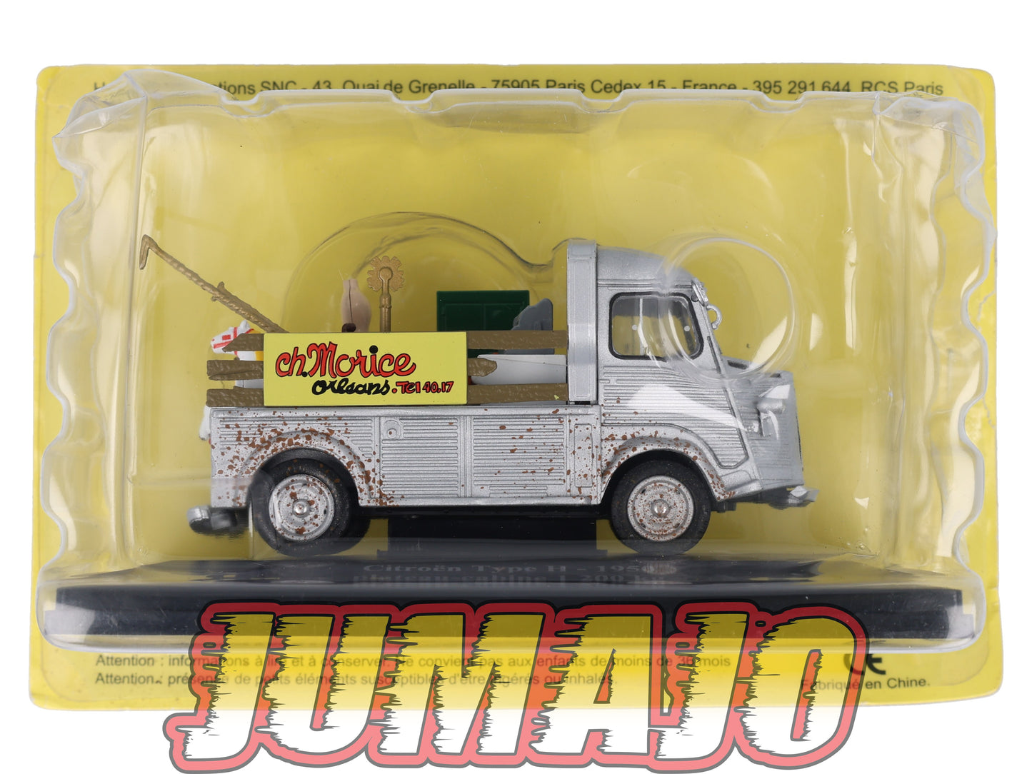 HY55 1/43 ELIGOR Hachette CITROEN Type H Plateau-cabine 1200 kg 1950