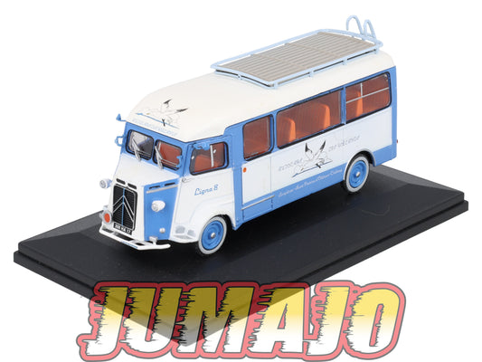 HY56Bis 1/43 ELIGOR Hachette CITROEN Type HY Autocar navette SANS BLISTER 1962