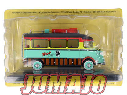 HY57 1/43 ELIGOR Hachette CITROEN Type HZ Autocar d'orchestre 1959
