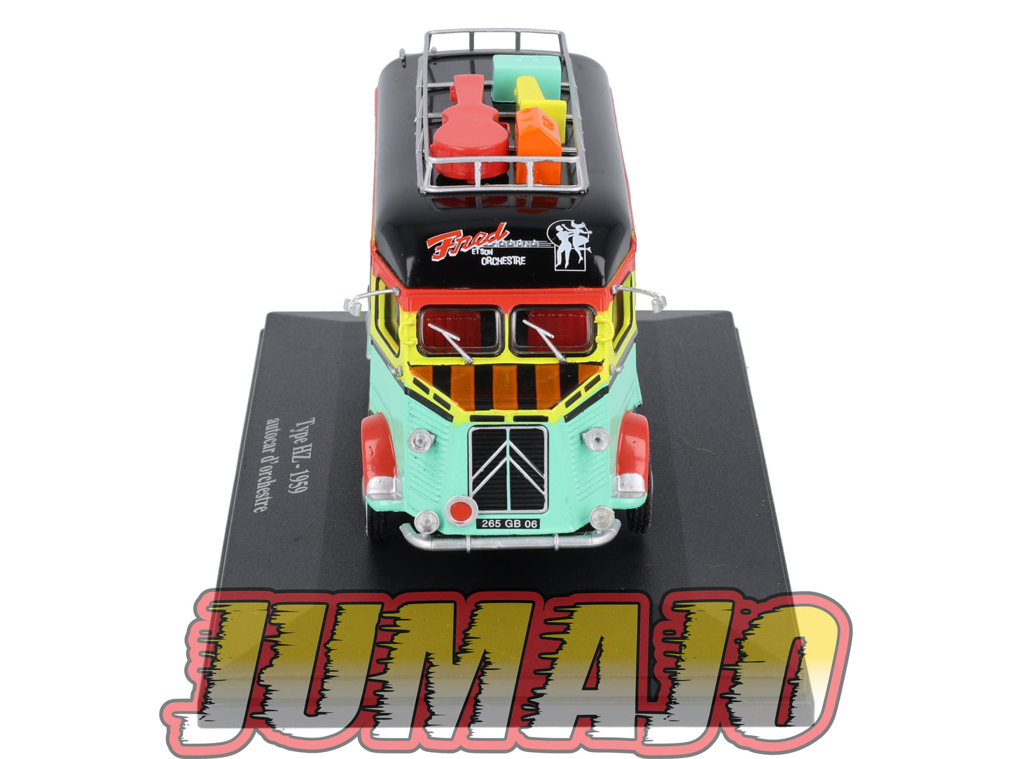 HY57 1/43 ELIGOR Hachette CITROEN Type HZ Autocar d'orchestre 1959