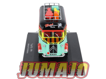 HY57 1/43 ELIGOR Hachette CITROEN Type HZ Autocar d'orchestre 1959
