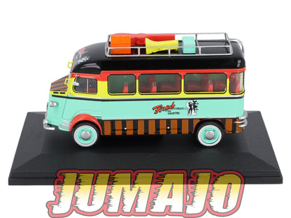 HY57 1/43 ELIGOR Hachette CITROEN Type HZ Autocar d'orchestre 1959