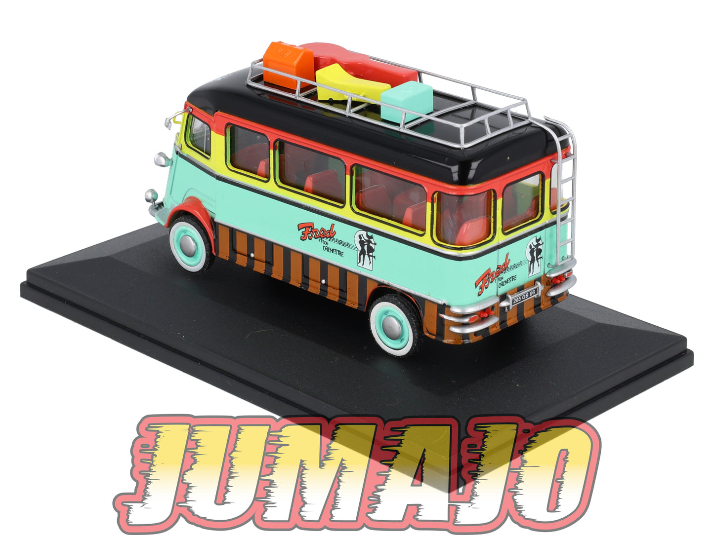 HY57 1/43 ELIGOR Hachette CITROEN Type HZ Autocar d'orchestre 1959
