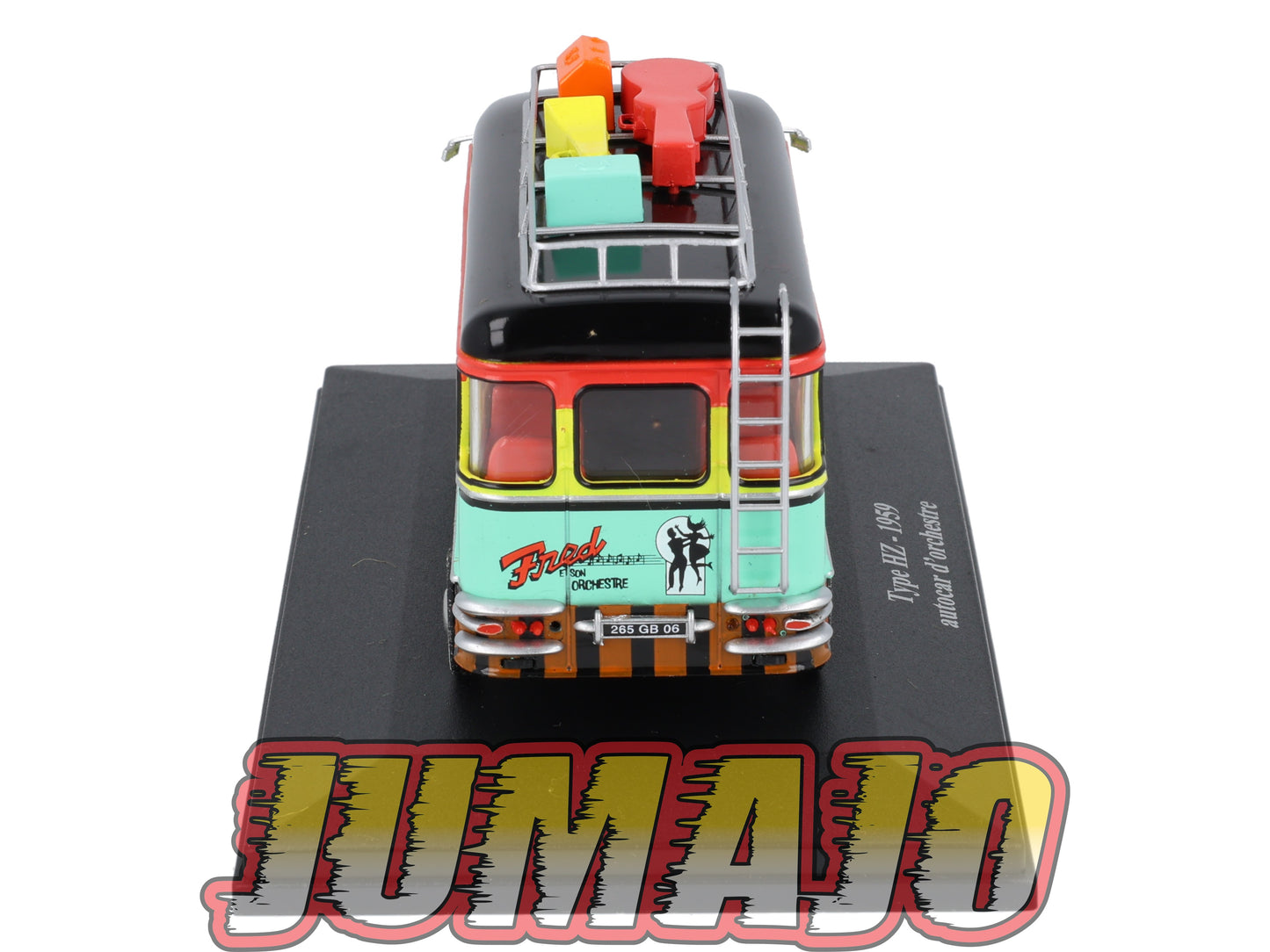 HY57 1/43 ELIGOR Hachette CITROEN Type HZ Autocar d'orchestre 1959