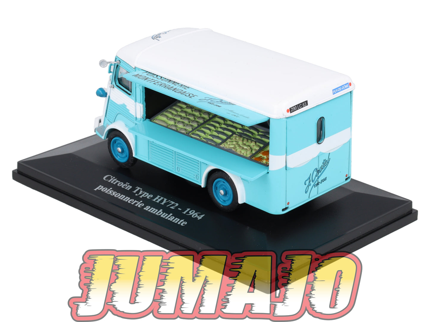 HY59 1/43 ELIGOR Hachette CITROEN Type HY72 Poissonnerie ambulante 1964