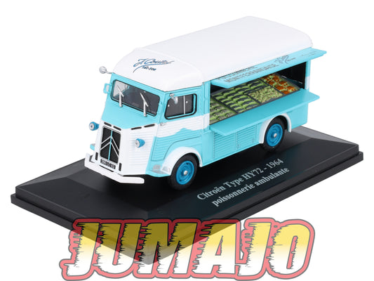 HY59 1/43 ELIGOR Hachette CITROEN Type HY72 Poissonnerie ambulante 1964