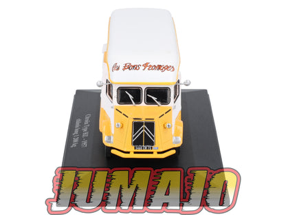 HY61 1/43 ELIGOR Hachette CITROEN Type HZ Châssis long 1200kg 1957 Les bons fromages