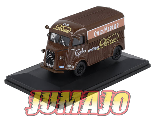 HY62 1/43 ELIGOR Hachette CITROEN Type H Fourgon 1200 kg 1951 Cycles Mercier