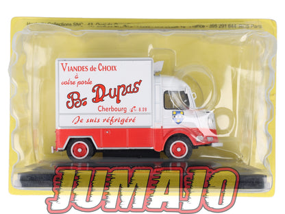 HY63 1/43 ELIGOR Hachette CITROEN Type HY Caisse frigorifique 1969 Dupas