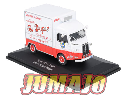 HY63 1/43 ELIGOR Hachette CITROEN Type HY Caisse frigorifique 1969 Dupas