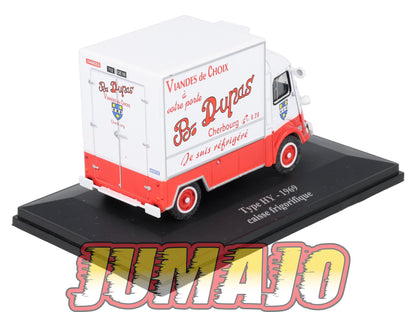 HY63 1/43 ELIGOR Hachette CITROEN Type HY Caisse frigorifique 1969 Dupas