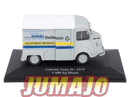 HY64 1/43 ELIGOR Hachette CITROEN Type H 1600 kg Diesel DeDietrich 1979