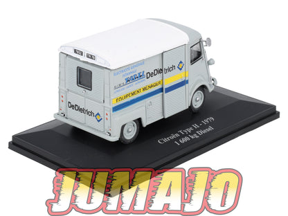 HY64 1/43 ELIGOR Hachette CITROEN Type H 1600 kg Diesel DeDietrich 1979