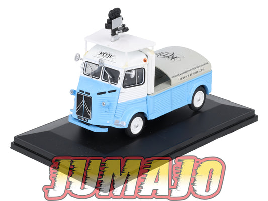 HY70 1/43 ELIGOR Hachette CITROEN Type HY Plate-forme TV ORTF 1960