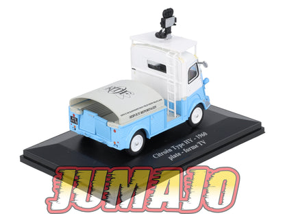 HY70 1/43 ELIGOR Hachette CITROEN Type HY Plate-forme TV ORTF 1960