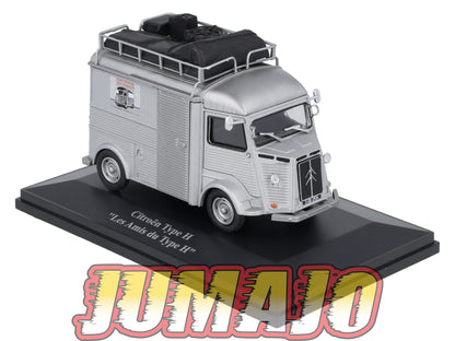 HY802 1/43 ELIGOR Hachette CITROEN Type H Les Amis du type H cadeau SANS BOITE