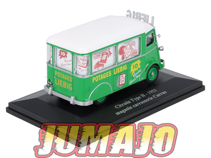 Eligor Presse 1/43 - Lot de 2 Citroen Type H Eligor Presse 1/43 - Lot de 2 Citroen Type H