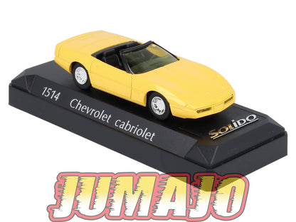 IDO16 Voiture 1/43 Solido : CHEVROLET Corvette C4 cabriolet