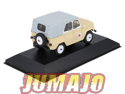 IST40 1/43 IXO IST Models UAZ 469 BG Croix Rouge 1977