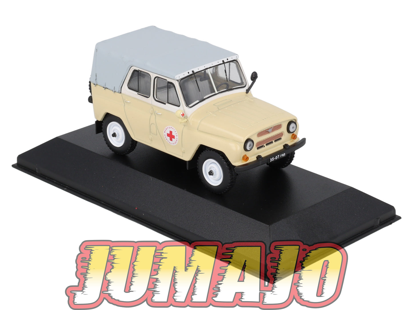 IST40 1/43 IXO IST Models UAZ 469 BG Croix Rouge 1977