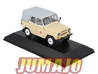 IST40 1/43 IXO IST Models UAZ 469 BG Croix Rouge 1977