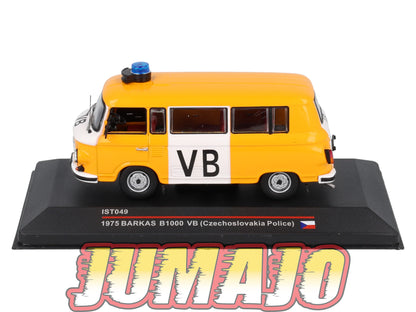 IST49 1/43 IXO IST Models BARKAS B1000 VB Police 1975