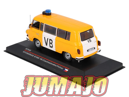 IST49 1/43 IXO IST Models BARKAS B1000 VB Police 1975