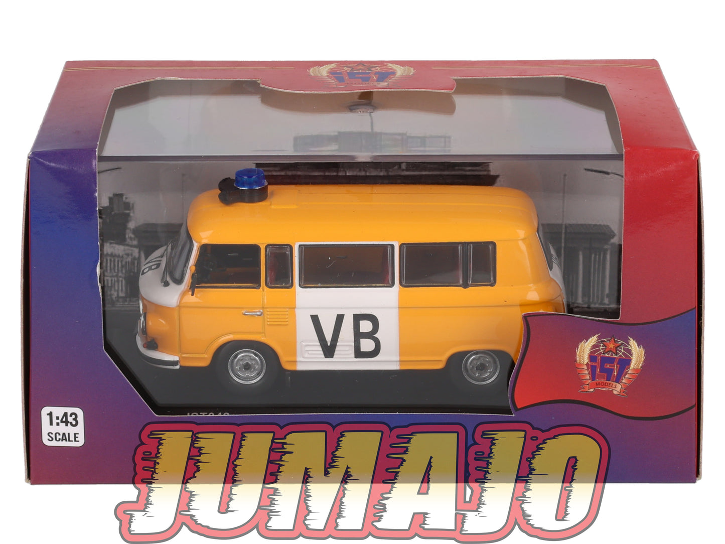 IST49 1/43 IXO IST Models BARKAS B1000 VB Police 1975