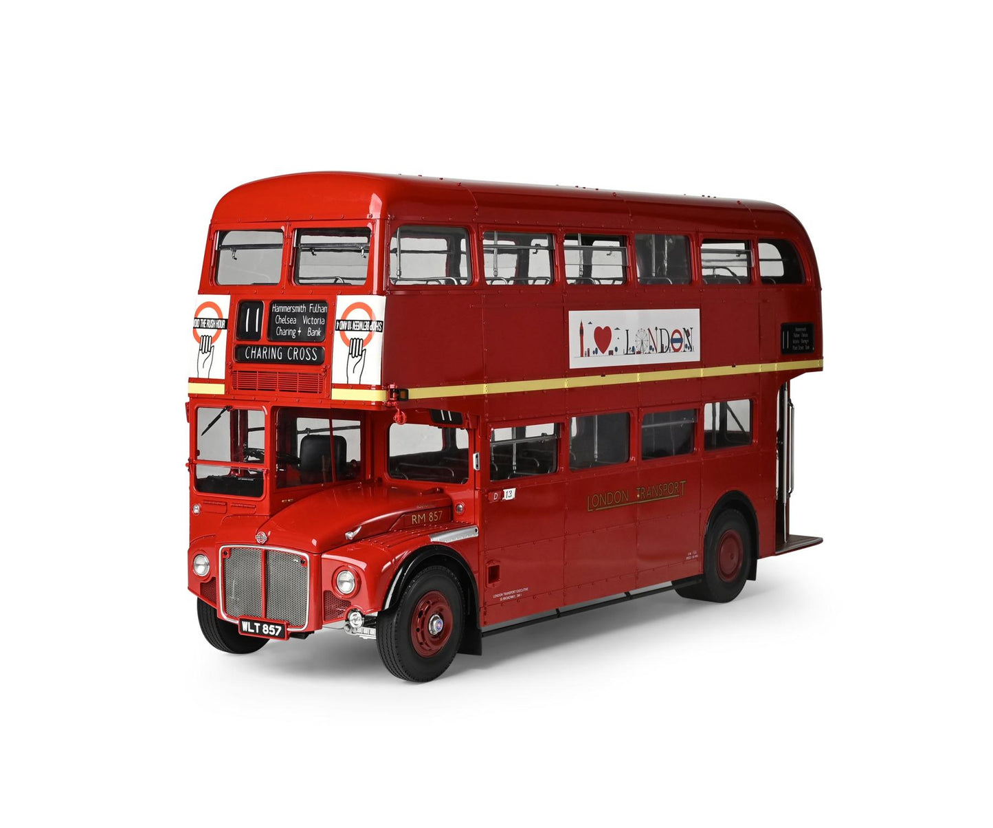IXC1 Voiture 1/12 IXO Kit à monter : London Bus Routemaster 1961