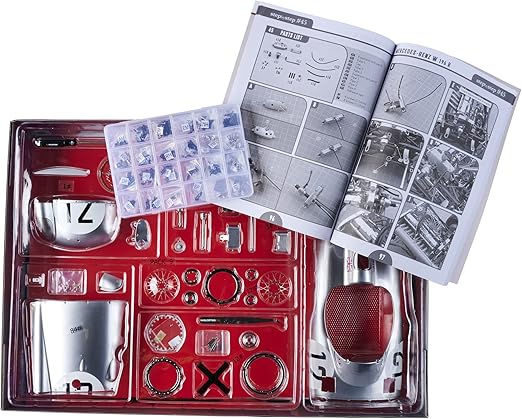 IXC10 Voiture 1/8 IXO Kit à monter : Mercedes W196 S Moss #12