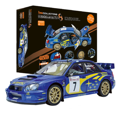 IXC14 Voiture 1/8 IXO Kit à monter : Subaru Impreza Solberg #7