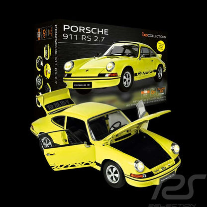 IXC4 Voiture 1/8 IXO Kit à monter : Porsche 911 Carrera RS 2.7 Jaune