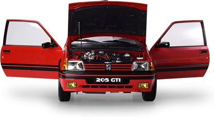 IXC7 Voiture 1/8 IXO Kit à monter : Peugeot 205 GTI 1.9 Rouge