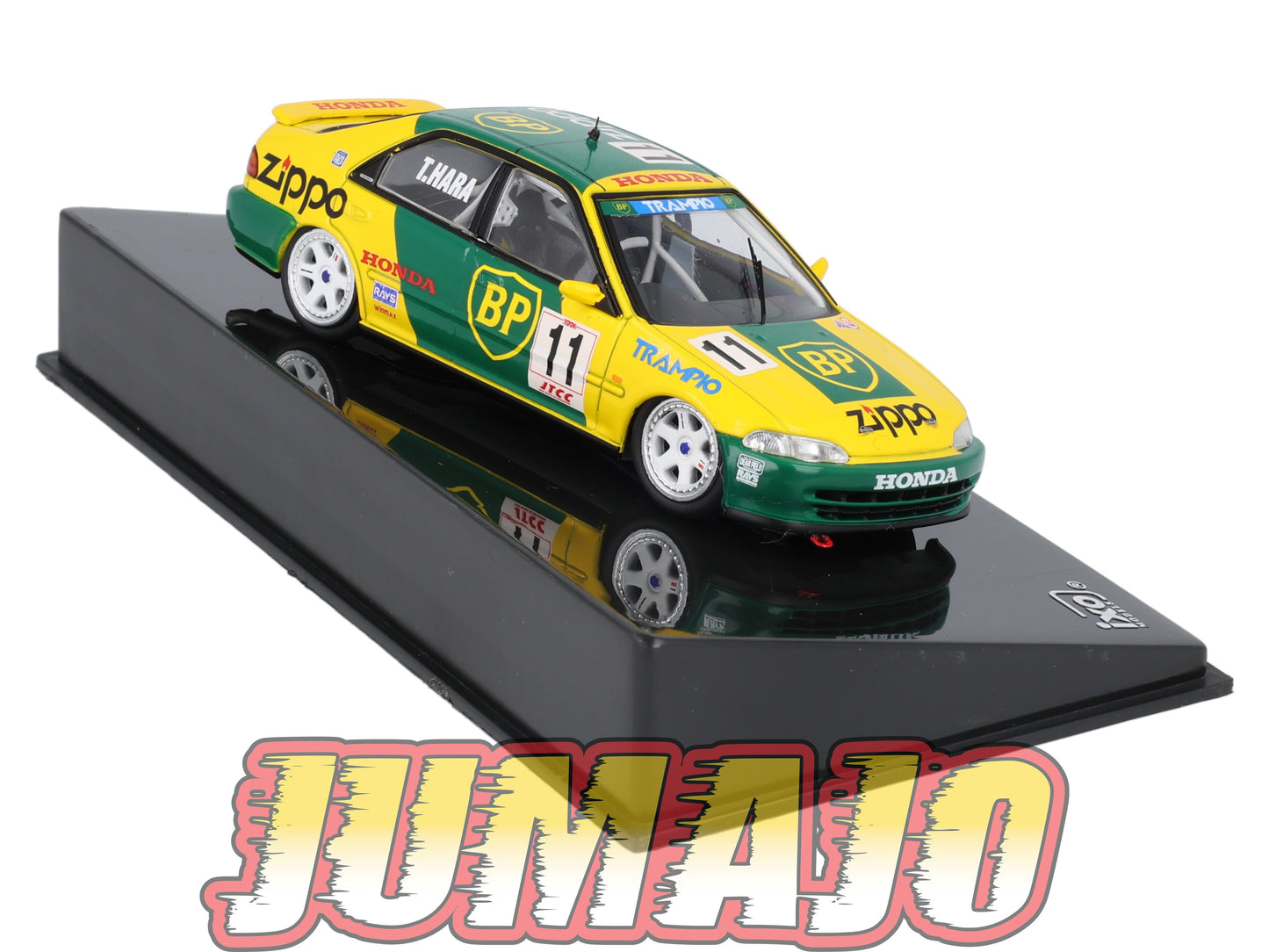 IXO242 Voiture 1/43 IXO Models Rallye HONDA Civic EG9 T.Hara 1994 #11