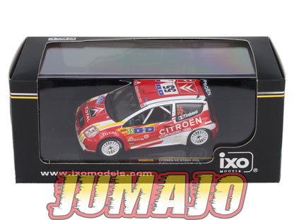 IXO245 Voiture 1/43 IXO Models Rallye : CITROEN C2 S1600 B.Tirabassi 2006 Corse #55