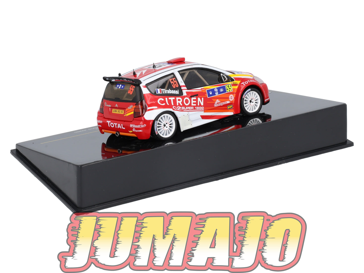 IXO245 Voiture 1/43 IXO Models Rallye : CITROEN C2 S1600 B.Tirabassi 2006 Corse #55