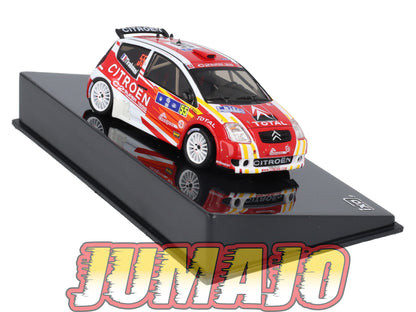 IXO245 Voiture 1/43 IXO Models Rallye : CITROEN C2 S1600 B.Tirabassi 2006 Corse #55