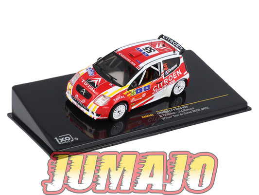 IXO245 Voiture 1/43 IXO Models Rallye : CITROEN C2 S1600 B.Tirabassi 2006 Corse #55