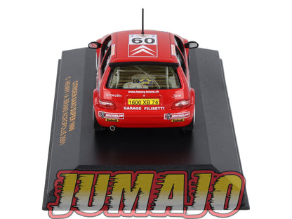 IXO401 Voiture 1/43 IXO Models Rallye : CITROEN Saxo Super 1600 2001 #60 C.Henny