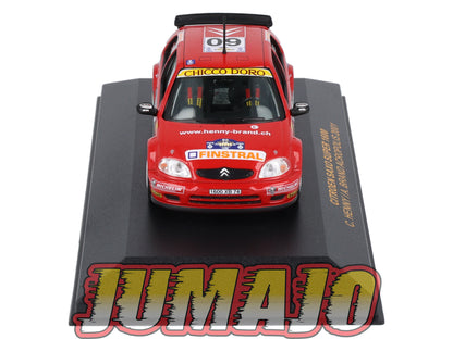 IXO401 Voiture 1/43 IXO Models Rallye : CITROEN Saxo Super 1600 2001 #60 C.Henny