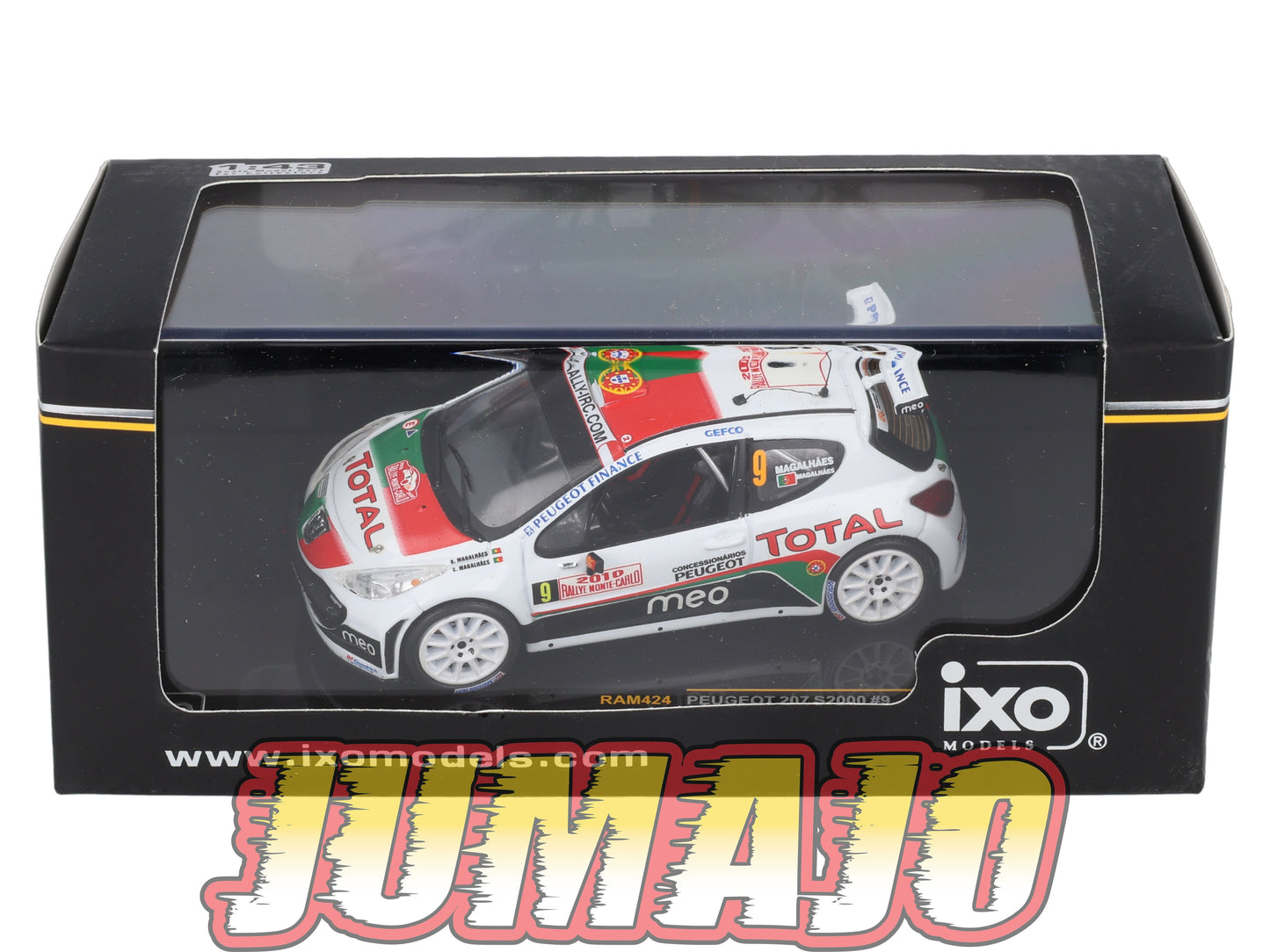 IXO424 Voiture 1/43 IXO Models rallye : PEUGEOT 207 S2000 Monte-carlo 2010 #9