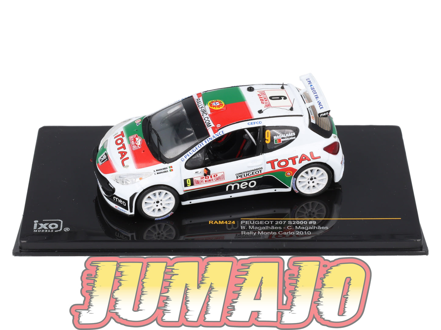 IXO424 Voiture 1/43 IXO Models rallye : PEUGEOT 207 S2000 Monte-carlo 2010 #9