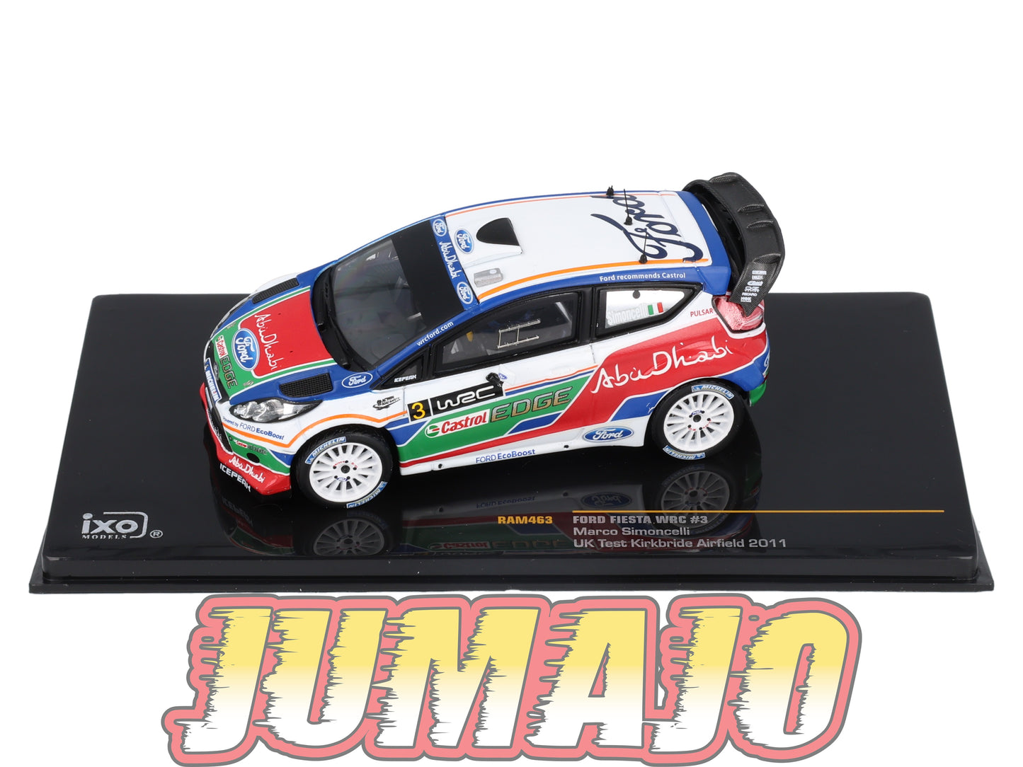 IXO463 Voiture 1/43 IXO Models Rallye FORD Fiesta WRC M.Simoncelli #3