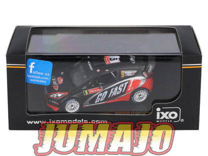 IXO492 Voiture 1/43 IXO Models Rallye FORD Fiesta RS M.Wilson Monte-carlo 2012