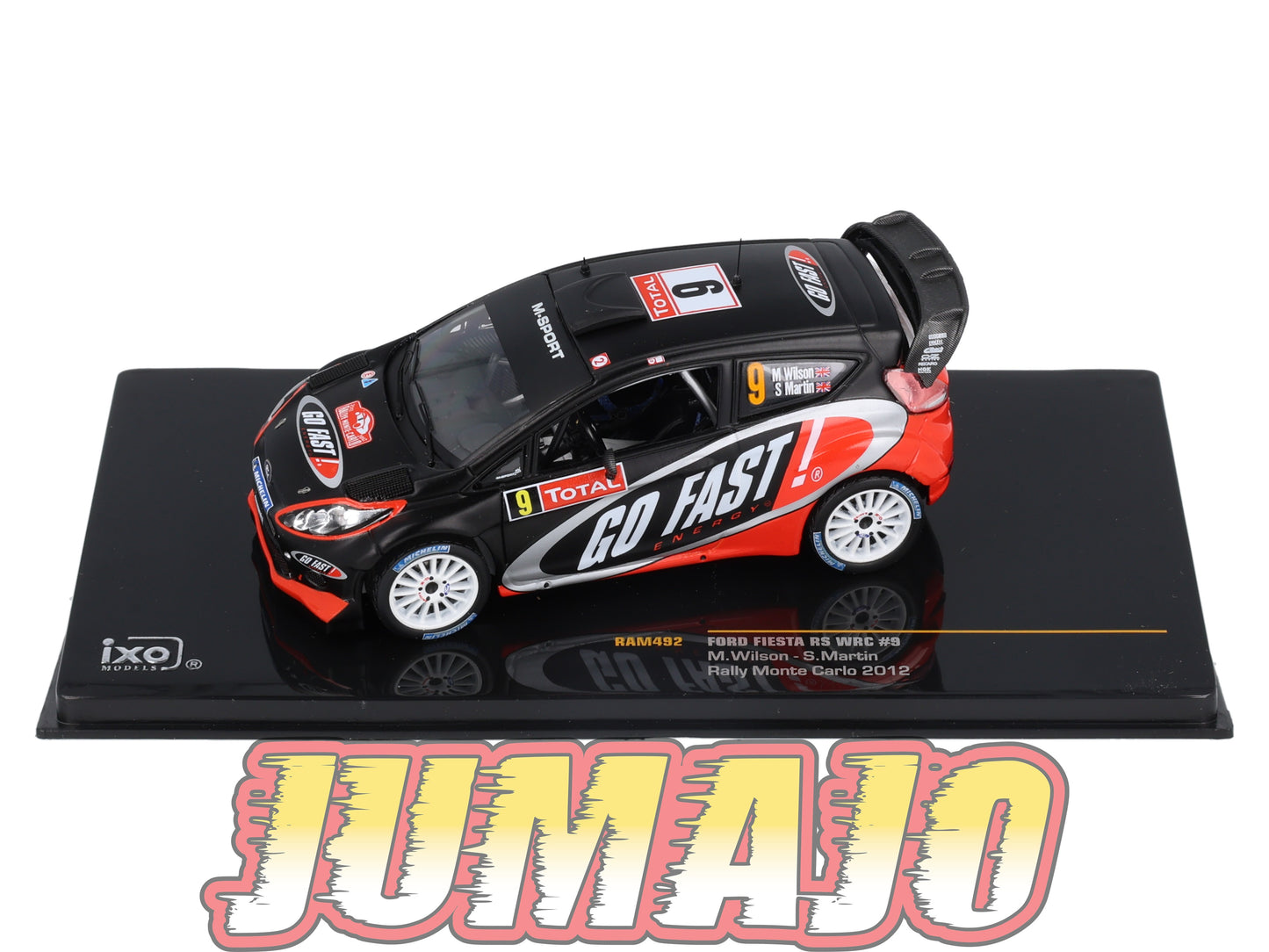 IXO492 Voiture 1/43 IXO Models Rallye FORD Fiesta RS M.Wilson Monte-carlo 2012