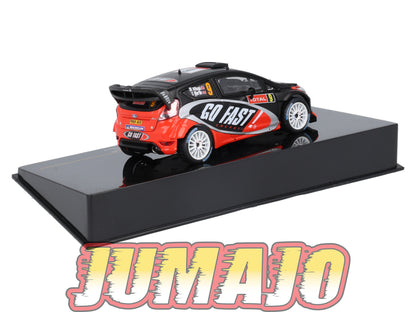 IXO492 Voiture 1/43 IXO Models Rallye FORD Fiesta RS M.Wilson Monte-carlo 2012