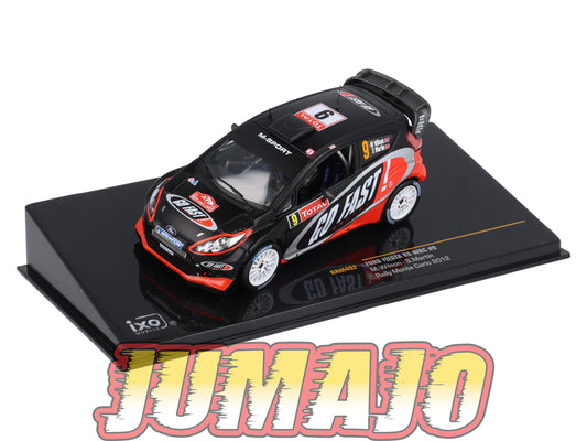 IXO492 Voiture 1/43 IXO Models Rallye FORD Fiesta RS M.Wilson Monte-carlo 2012